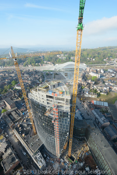 tour des finances à Liège